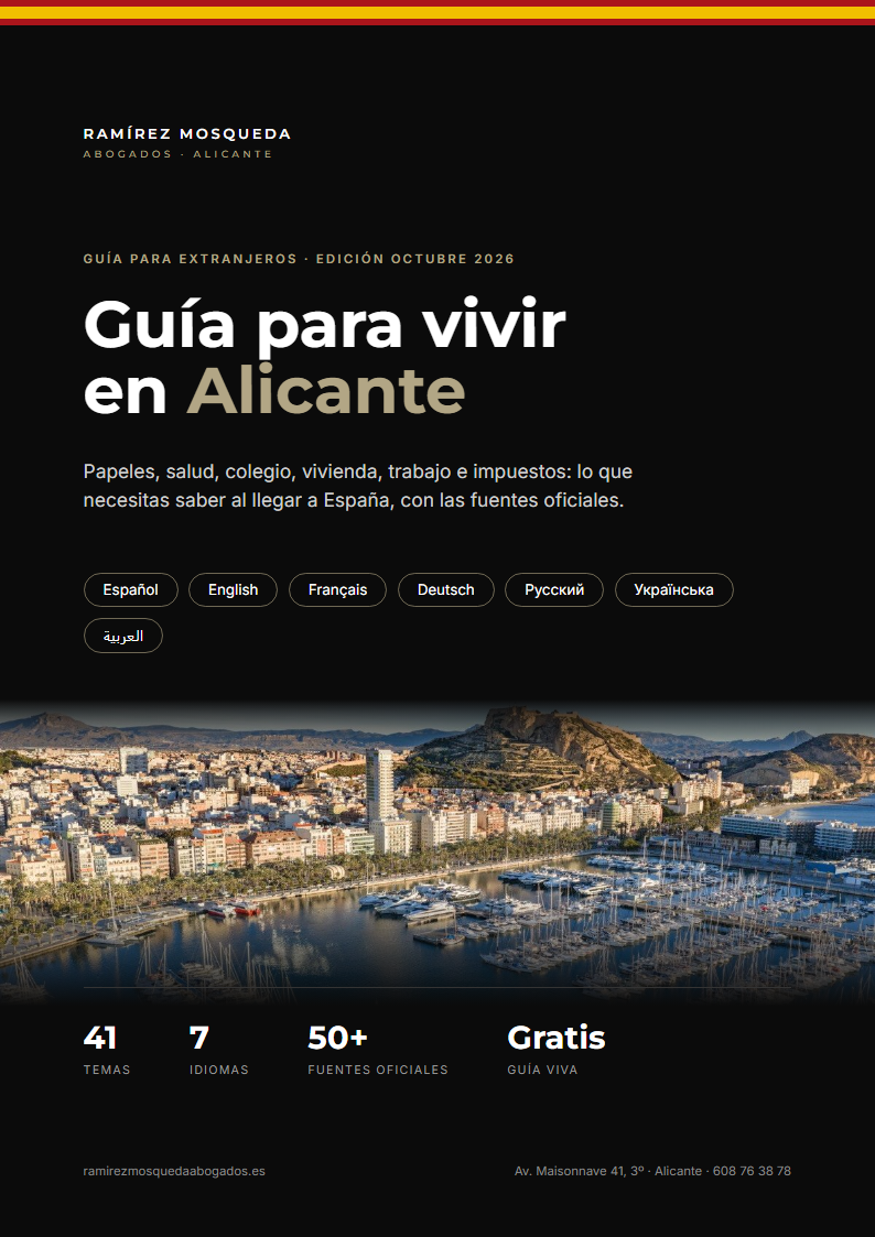 Guía para vivir en Alicante (PDF)
